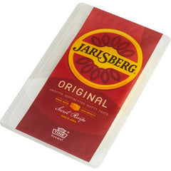 Varje precisionsskivad bit av denna högkvalitativa ost avslöjar en perfekt balans som passar perfekt på smörgåsar, i sallader eller som en utsökt tilltugg. En ost som charmar smaklökarna med sin eleganta och läckra
