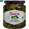 Önos Smörgåsgurka Mor Annas är inlagd i en mildare och mjukare ättika. Passar utmärkt till smörgåsen med leverpastej och mycket annat.