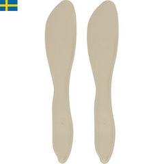 Smörkniv Bio Beige 2p, vanlig smörkniv i plast, Snabb leverans till din dörr i hela Spanien och Portugal på 24-72 timmar.
