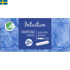Normal Tampong Intuition, Tamponger storlek Normal. Snabb leverans till din dörr i hela Spanien och Portugal på 24-72 timmar.