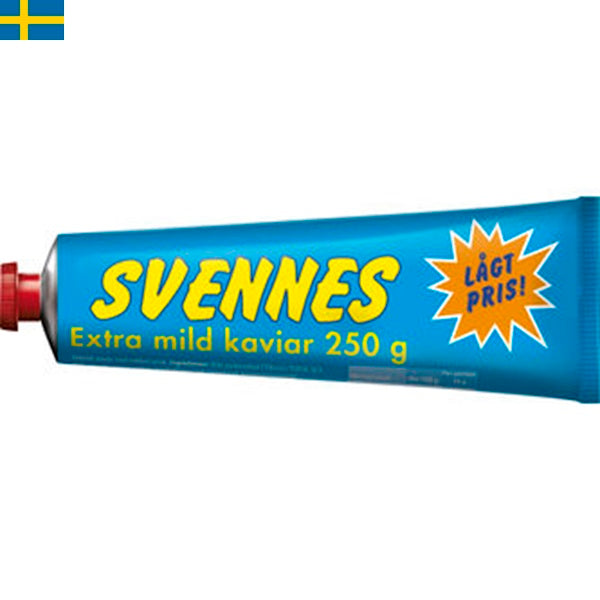 Svennes Kaviar Extra Mild, en vanlig kaviar men mildare smak. Snabb leverans till din dörr i hela Spanien och Portugal på 24-72 timmar.