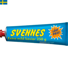 Svennes Kaviar Extra Mild, en vanlig kaviar men mildare smak. Snabb leverans till din dörr i hela Spanien och Portugal på 24-72 timmar.