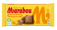 Marabou Apelsinkrokant 160g