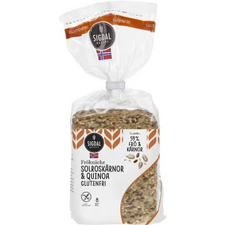 Sigdal Solroskärnor Quinoa Fröknäcke Glutenfri 8-p 190g