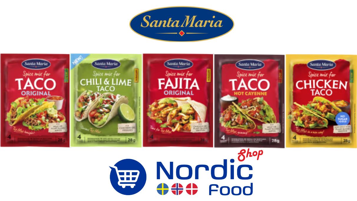 Upplev produkter från Santa Maria inför din nästa Taco-fredag!