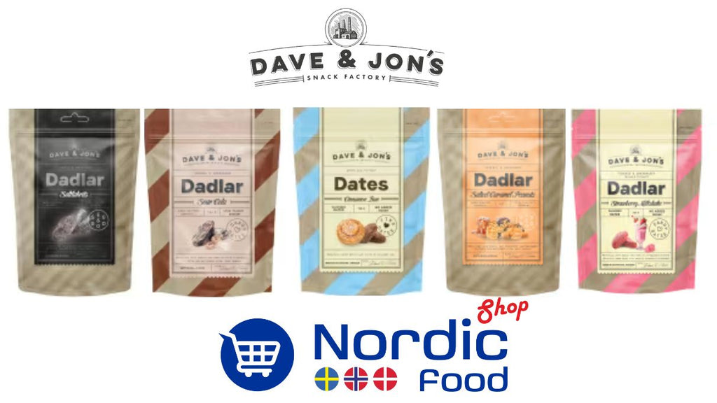 Testa Dave & Jon's Dadlar, Utan Tillsatt Socker! – Nordicfood