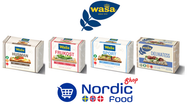 Upptäck Wasa knäckebröd hos NordicFood Shop