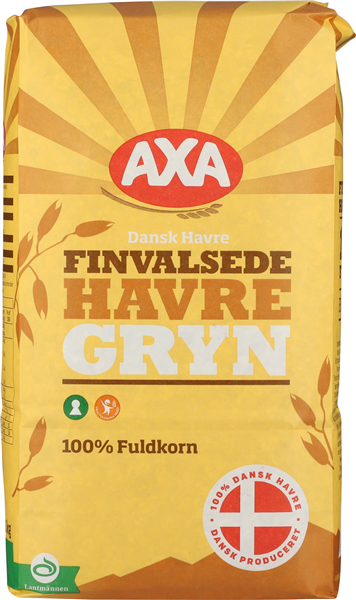 Axa Finvalsede Havre gryn 1Kg