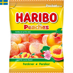 Haribo Persika 80 g -Är mjuk vingummi med smak av persika. Leverans till din dörr i Spanien och Portugal på 24 till 72 timmar.