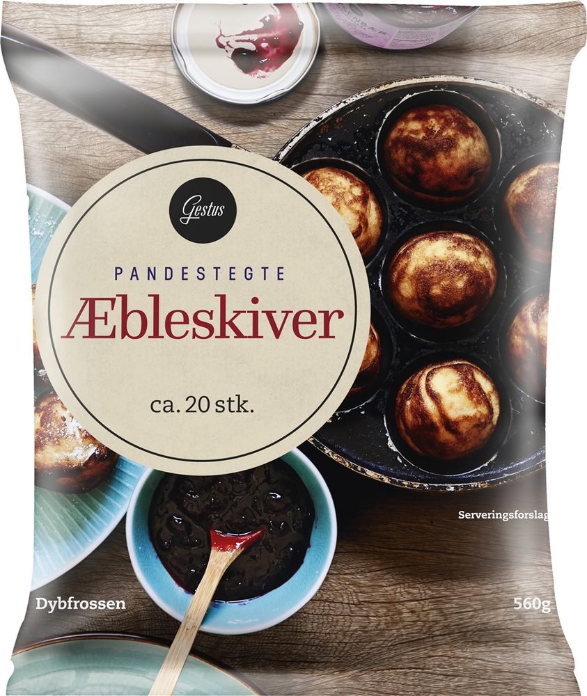 Gestus Æbleskiver 560g