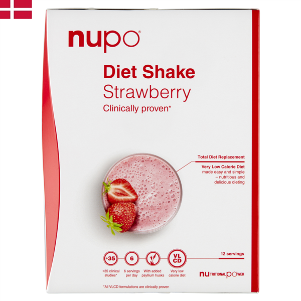 Nupo Diet Shake Jordgubb 384g