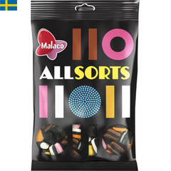 Malaco Licorice Confection English 400g