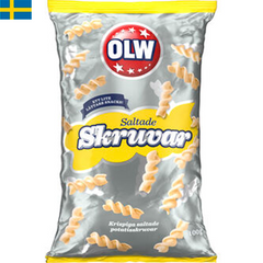 Olw Lightly Salted Screws 100g