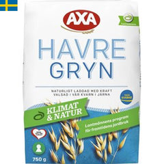 Axa Havregryn 750g, Används ofta till frukost och bakning. Snabb leverans till din dörr i hela Spanien och Portugal på 24-72 timmar. 