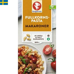 Kungsörnen Makaroner Fullkornspasta, Makaroner med fullkorn i. Snabb leverans till din dörr i hela Spanien och Portugal på 24-72 timmar. 