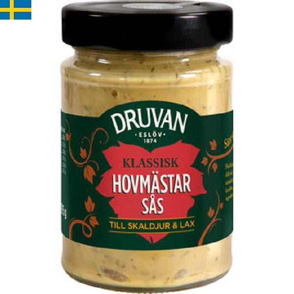 Druvan hovmästar sås perfekt till skaldjur. Snabbleverans till din dörr i spanien och portugal