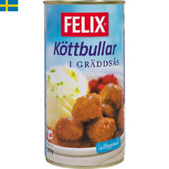 Felix Köttbullar i Gräddsås är en god färdig rätt som behöver värmas och och är sen redo att serveras. Leverans till din dörr i Spanien och Portugal på 24 till 72 timmar.