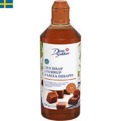 Dansukker Ljus Sirap 750g är den klassiska sirapen med en karamellig smak. Leverans till din dörr i Spanien och Portugal på 24 till 72 timmar.