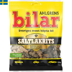 Ahlgrens Bilar Saltlaktris 130g är något för dig som tycker om en mjuk godis med smak av saltlakrits. Leverans till din dörr i Spanien och Portugal på 34 till 48 timmar.