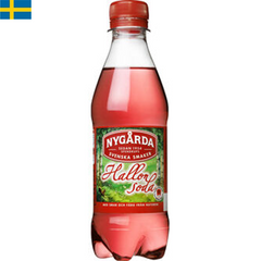 Nygårda Hallonsoda är en klassisk läsk som är godast väl kyld.