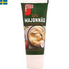 Findus Äkta Majonnäs - Är en krämig god majonnäs som passar utmärkt till ägg och kalla såser. Snabb leverans till dörr i Spanien och Portugal.