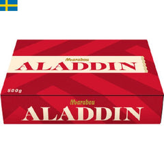 Alladin chokladask från Marabo 500g, en härlig och god samling choklad. Perfekt gåva eller att ha hemma. Snabb leverans till hela Portugal och Spanien