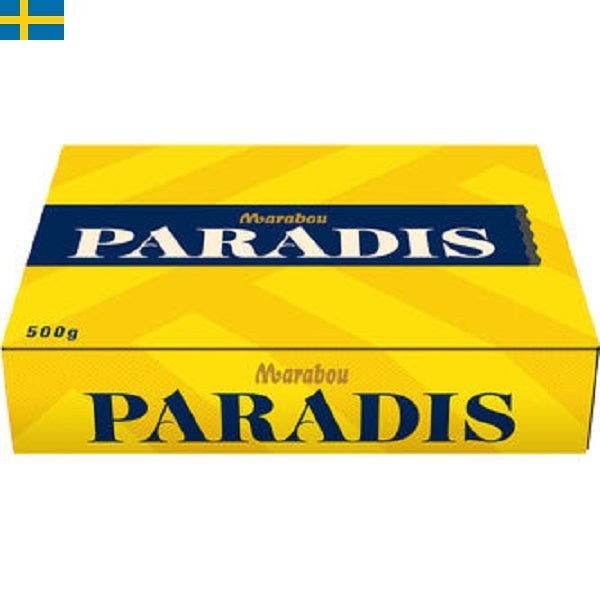 Marabou Paradis Asken är en klassisk box med olika praliner övertäckta med mjuk mjölkchoklad. Leverans till din dörr i Spanien och Portugal.