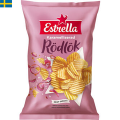 Den perfekta komplementet till ditt chipssortiment. Den karamelliserade löksmaken ger en unik och lockande twist till varje krispig chipssnack.