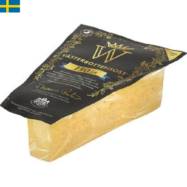 Västerbottens Ost 450g är en fyllig ost som gör sig god på smörgåsen men även på ostbrickan eller matlagning.Västerbottenost är lagrad i minst 14 månader. Leverans till din dörr i Spanien och Portugal.