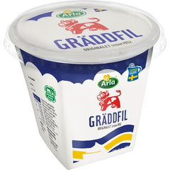 Arla Gräddfil 12% 3dl gjord på färsk grädde. Leverans till din dörr i Spanien och Portugal på 24 till 72 timmar.