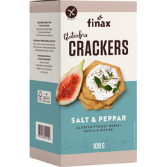 Finax Salt & Pepper Crackers Glutenfri 100g