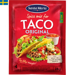 Santa Maria Taco Spice Mix - Används till att få fram den perfekta smaken på färsen eller kycklingen eller varför inte ett vegansk eller vegetarisk.