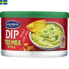 Santa Maria Dip Tex Mex Guacamole - En färdig dipp mix med smak av lök, tomat, chili och avokado. Perfekt till taco myset eller att dippa grönsaksstavar i.