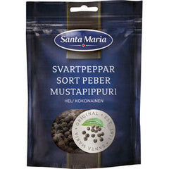 Santa Maria Svartpeppar Hel 70g