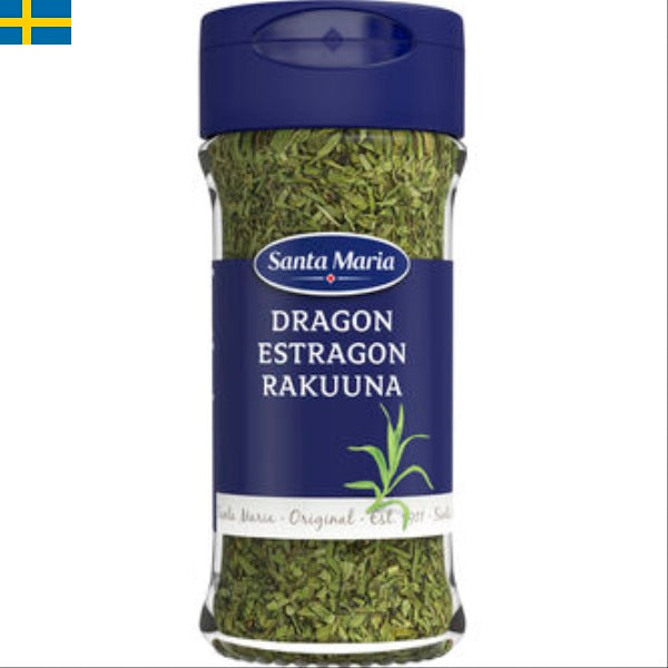 Santa Maria Dragon är av hög kvalitet och används ofta inom matlagning till exempel fisk och olika såser. Leverans till din dörr i Spanien och Portugal.