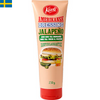 Denna dressing har en het smak av jalapeno och passar perfekt till hamburgare men även taco eller burritos.