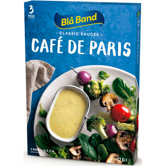 Blå Band Café De Paris Sås Pulver 3p. Leverans till din dörr i Spanien och Portugal på 34 till 48 timmar