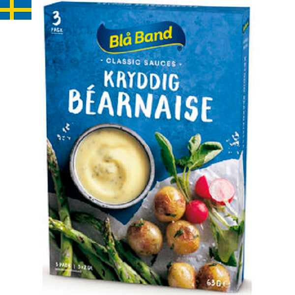 Blå Band Kryddig Bearnaisesås är en krämig sås som fungerar utmärkt till kött eller något vegetariskt. Leverans till din dörr i Spanien och Portugal på 24 till 72 timmar.