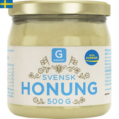 arant Svensk Honung, 500g: Ren svensk honung från Garant, perfekt för matlagning, bakning eller att söta drycker naturligt. Leverans Spanien och Portugal.