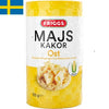 Friggs Majskakor Ost är krispiga och glutenfria, med en härlig smak av ost. Levereras till din dörr i Spanien och Portugal på 24 till 72 timmar.