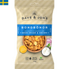 Dave & Jon's konventionella snacksalternativ och visar att det är möjligt att njuta av goda snacks som också är bra för hälsan.