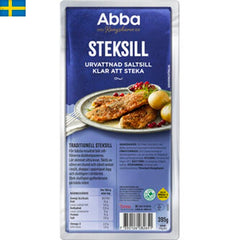 Njut av klassisk Abba Steksill - en svensk delikatess för att förgylla dina måltider, med snabb leverans till din dörr i Spanien och Portugal