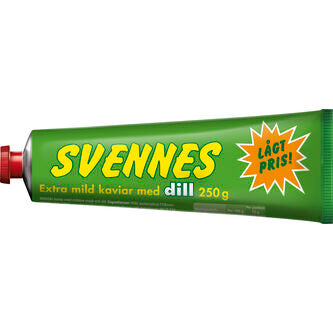 Svennes Kaviar Extra Mild Dill 250g