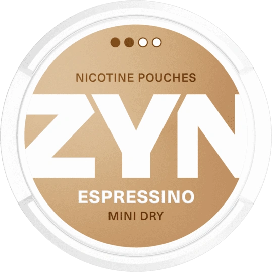 ZYN Espressino är en storfavorit med mini påsar och smak av kaffe. Dessa påsar innehåller 7,5 mg/g nikotin.