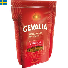 Gevalia Original Mellanrost Instant är snabbkaffe för dig som enkelt vill ha en riktigt god kopp kaffe. Leverans till din dörr i Spanien och Portugal på 34 till 48 timmar.