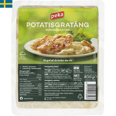 Peka Potatisgratäng 400g - Enkel att tillaga och enklare att älska. In i ugnen och därefter redo att servera denna underbara potatisgratäng. Leverans till din dörr i Spanien och Portugal inom 24 till 72 timmar.