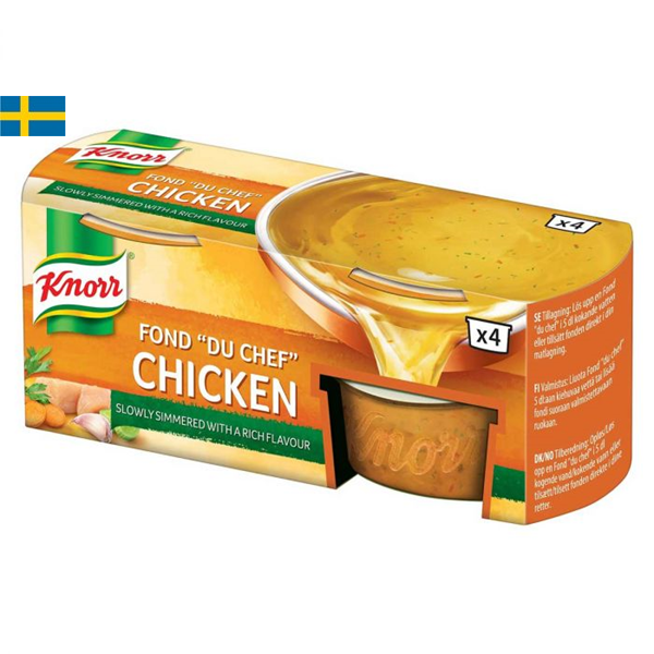 Knorr Fond "du Chef" koncentrerad och högkvalitativ portionsfond gjord på de bästa råvarorna. Leverans till din dörr i Spanien och Portugal.