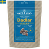 Dave & Jon's Dadlar är utsökta dadlar med smak av chokladboll. Utan tillsatt socker och tillverkade i Sverige.