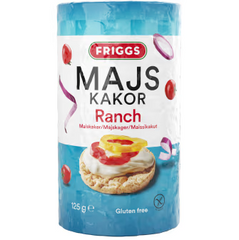 Friggs Majskakor Ranch 125g