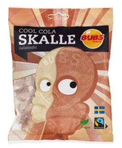 Bubs Skalle Cool Cola 190g